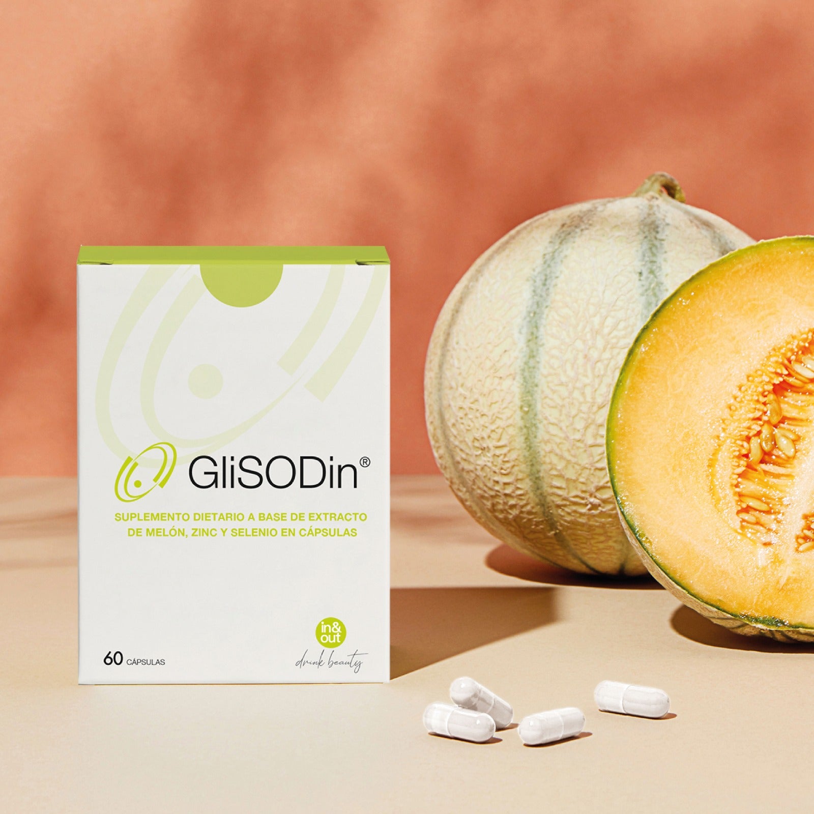 GliSODin x 60 Cápsulas – Antioxidante Oral y Fotoprotector Celular