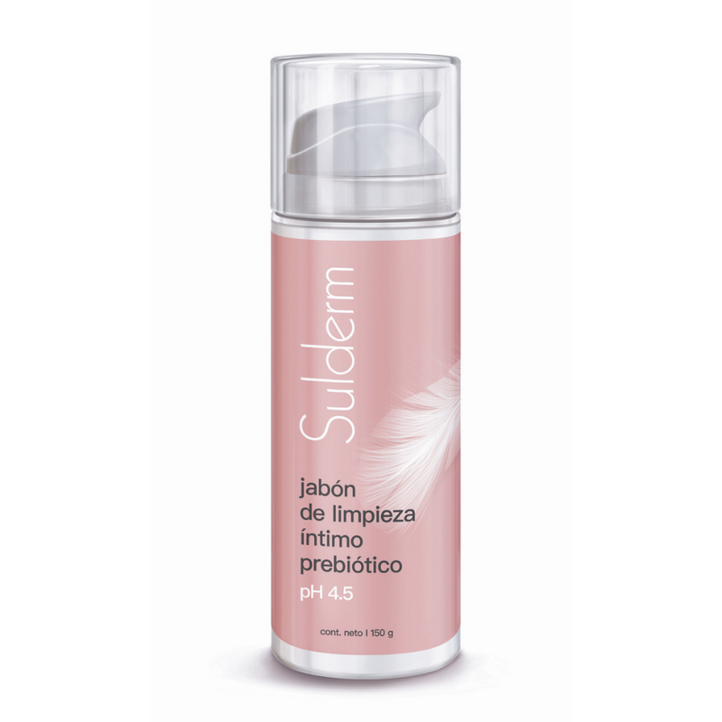Jabon de limpieza intima prebiotico Sulderm