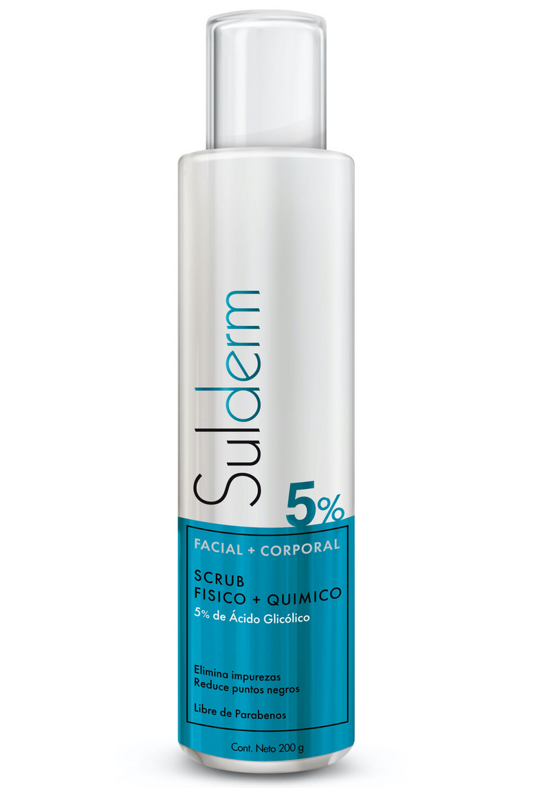 Gel de limpieza Scrub Facial + Scrub Corporal Sulderm