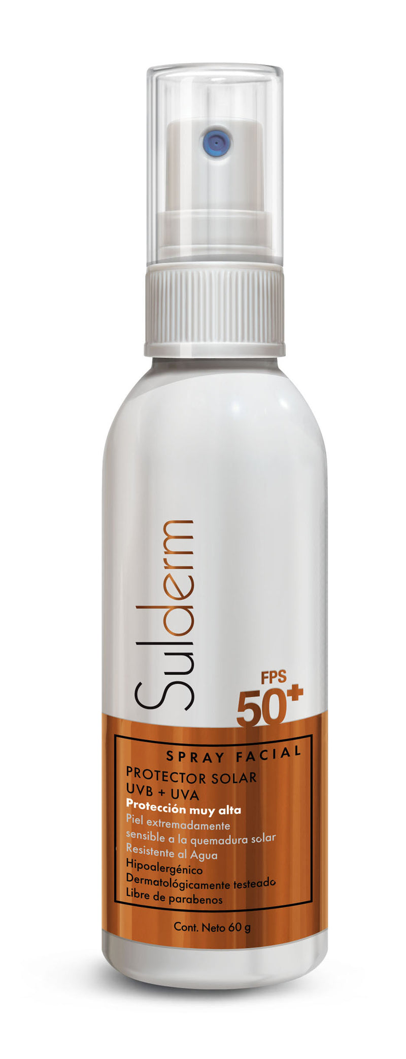 Protector solar  facial Spray Hidratante.