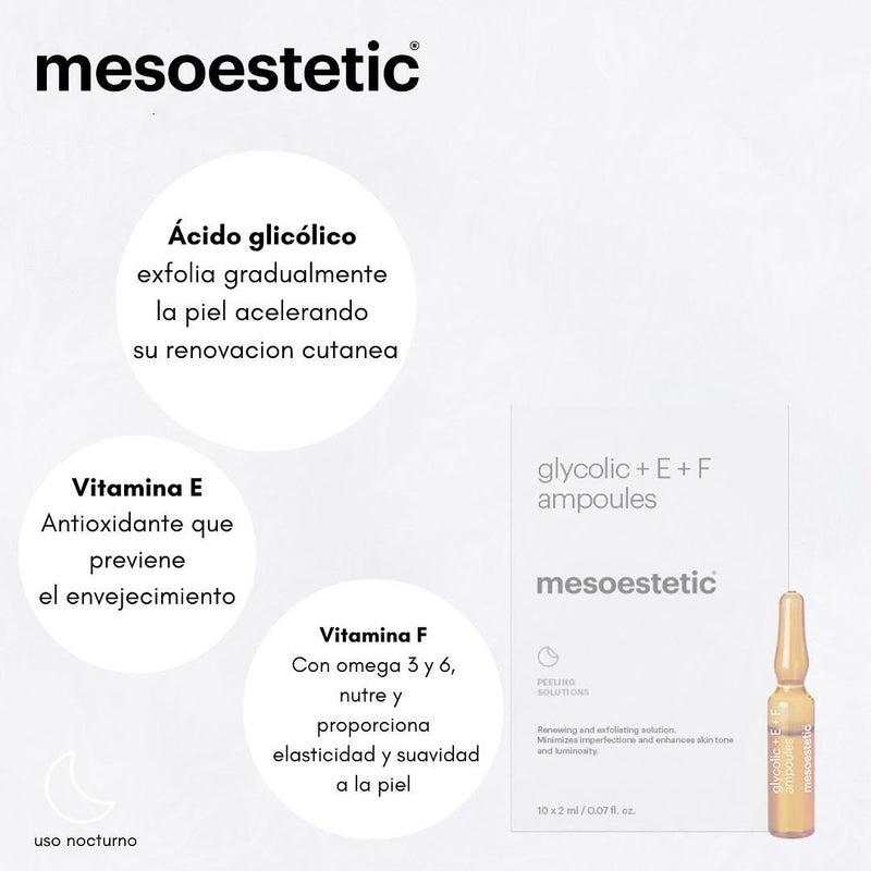 Ampollas antiage Mesoestetic