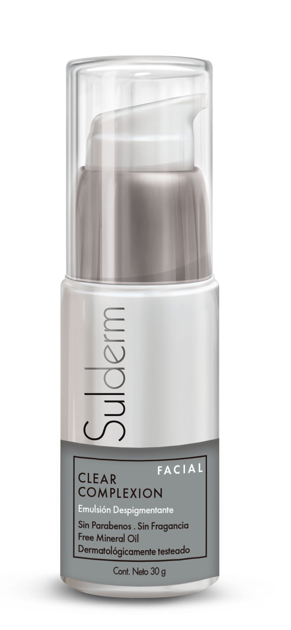 Emulsion despigmentante hidratante Sulderm CLEAR COMPLEXION