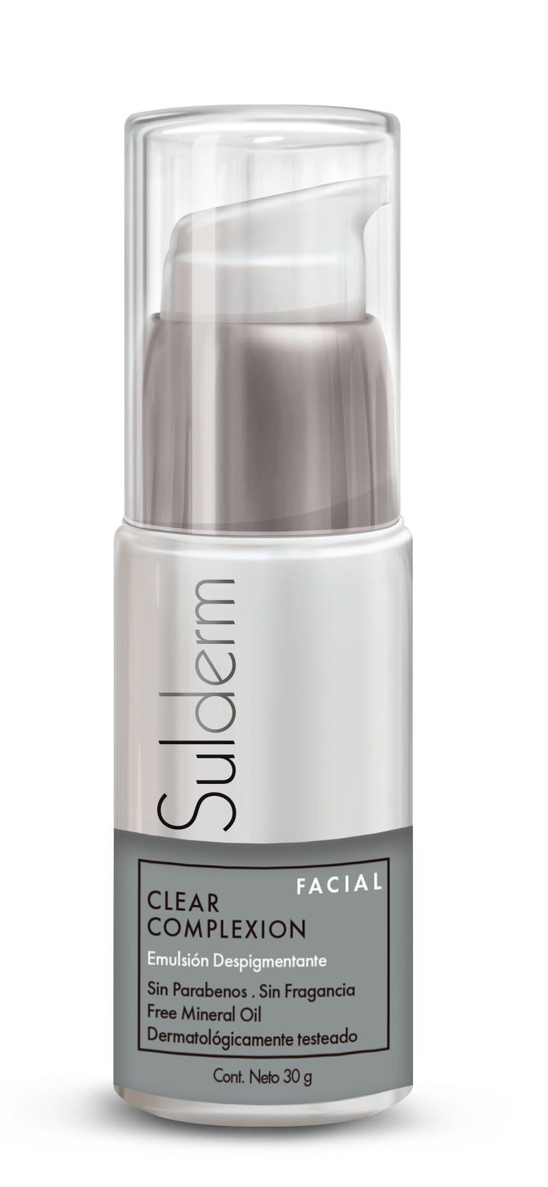 Emulsion despigmentante hidratante Sulderm CLEAR COMPLEXION
