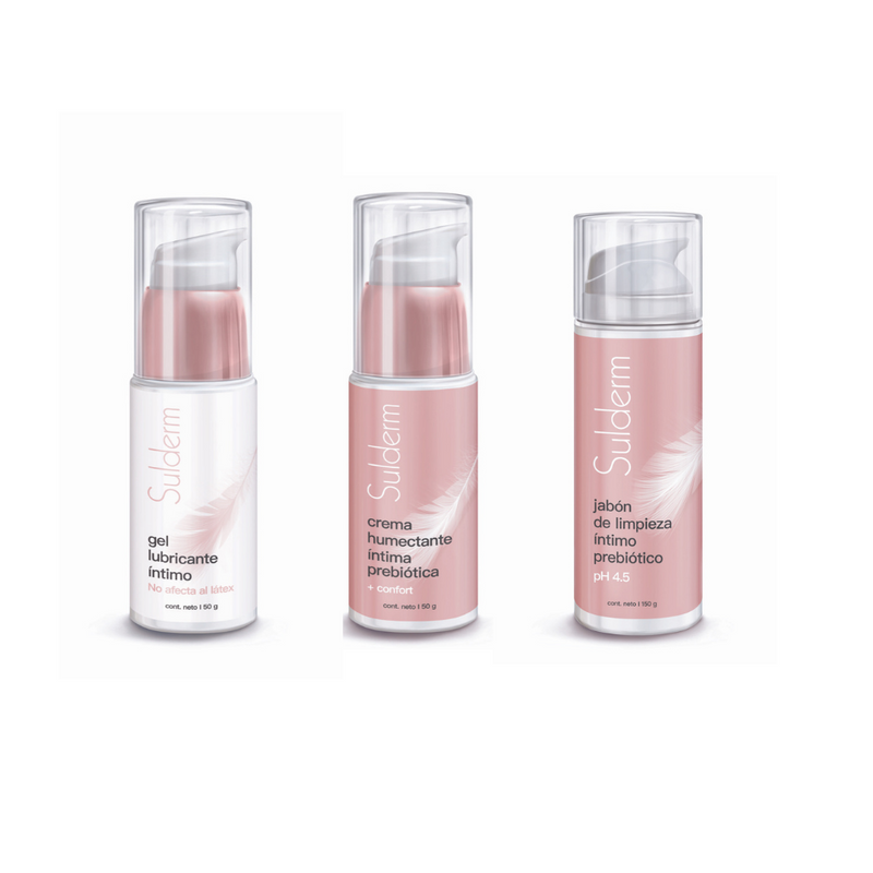 Set intimo Sulderm - Pack Gel + Crema + Jabón