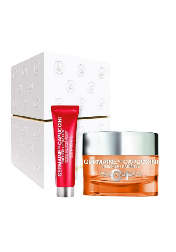Pack Germaine de Capuccini crema antioxidante iluminadora +contorno de parpados